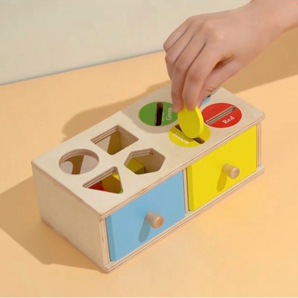 Montessori Wooden Drawer Boxes for Kids Boys & Girls Preschool Teaching Aids. - Picture 2 of 11